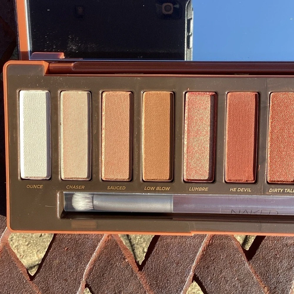NWT Urban Decay Naked Heat Palette - Fiery Browns and Tans